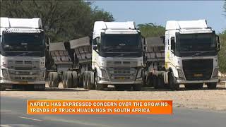 GMN INTERVIEW  NARETU on truck hijackings in South Africa  nbc [upl. by Dearr]