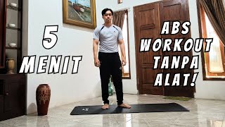 5 Minutes Daily ABS Workout at Home No Equipment [upl. by Acinemod873]