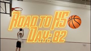 Road to High School Basketball Day 82 [upl. by Ardnikat]