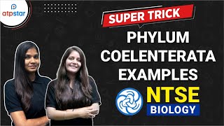 Super Trick To Learn Examples Of Phylum Coelenterata  Biology  ATP STAR  NTSE [upl. by Idarb]