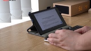 iClever Foldable Bluetooth Keyboard Testing [upl. by Staford204]