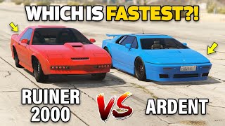 GTA 5 ONLINE  RUINER 2000 VS ARDENT WHICH IS BEST [upl. by Lindly]