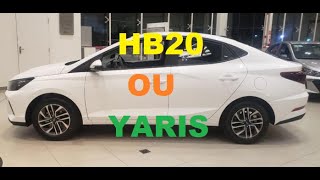 HB20 SEDAN 2025 OU YARIS SEDAN 2025 TOYOTA X HYUNDAI [upl. by Trimmer]