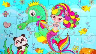 Mermaid Glitter Puzzle [upl. by Delainey]