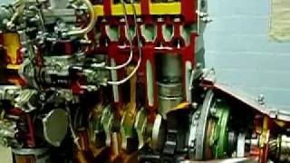 4 Cylinder InLine Diesel Engine  Half Cut Engine Overview  GIKI Mechanical Department Lab  Topi [upl. by Dwain879]