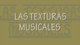 Anexo Texturas Musicales [upl. by Akyssej]