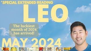 Leo May 2024  YOUR BIGGEST BREAKTHROUGH MONTH 💥🌠 Tarot Horoscope ♌️ [upl. by Klaus809]