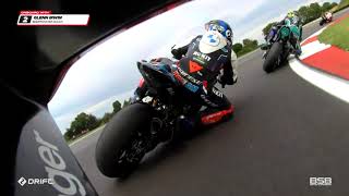 Bennetts British Superbikes RD5 Snetterton  Race 2 onboard highlights [upl. by Bove]