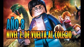 AÑO 8  NIVEL 2  DE VUELTA AL COLEGIO  LEGO HARRY POTTER 57  COLECCIONABLES [upl. by Allisirp]