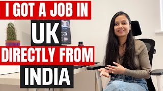 Complete process to find a job in UK from India  UK job search tips [upl. by Ynnij779]