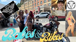 Sturgis 2023 Babes and Bikes Buffalo Chip madness [upl. by Ellehsem]