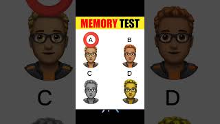 II Memory🤯 test 🤯II IQ LEVEL🤯 TEST VIDEO Brain test video  II🤯 shorts 🤯memory 🤯 [upl. by Wildee]