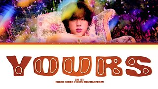 Jin 진 Yours Jirisan OST Color Coded Lyrics [upl. by Keane]