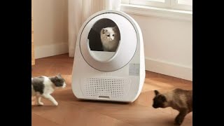 CATLINK Pro X fully automatic cat litter box [upl. by Dominick946]