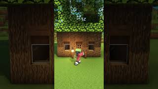 Minecraft Tree House🏠 shorts [upl. by Indnahc]