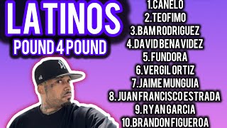 TOP 10 LATINO BOXERS “Saul Canelo Alvarez Leads Latinos Pound 4 Pound List” [upl. by Neelrahc]