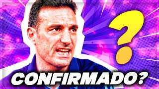 ARGENTINA SCALONI CONFIRMÓ LO QUE SE VENÍA DICIENDO [upl. by Lochner666]