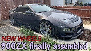 SR20 300ZX New wheelsPaint reveal [upl. by Ardussi]