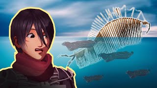 how founding titan eren crossed the ocean [upl. by Aber]