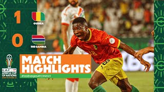 HIGHLIGHTS  Côte dIvoire 🆚 GuineaBissau TotalEnergiesAFCON2023  MD1 Group A [upl. by Olraced400]