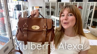 Mulberry Alexa Bag Review [upl. by Erapsag]