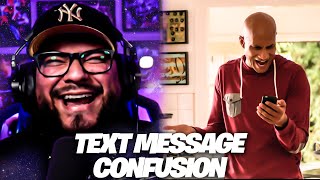 First Time Watching Key amp Peele  Text Message Confusion Reaction [upl. by Utley]