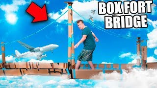 BOX FORT BRIDGE CHALLENGE 📦 [upl. by Pavkovic]