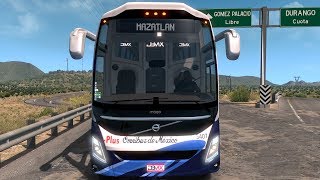 BUS VOLVO 9800  DURANGO  De Gómez Palacio a Durango Capital por la Libre [upl. by Aisatnaf]