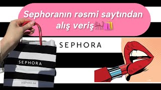 SEPHORADAN Azərbaycana necə sifariş etmək olar Xarici saytlardan sifarişTam izahlı video🛍️🎀Limak [upl. by Zelig]