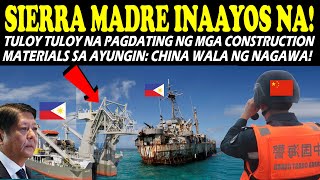 GOOD NEWS🔴BRP SIERRA MADRE INAAYOS NA TULOY TULOY ANG PAGPAPADALA NG MGA CONSTRUCTION EQUIPMENT [upl. by Jemmy]