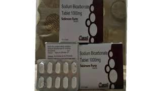 Sobimore Forte Tablets Sodium Bicarbonate Tablet 1000mg [upl. by Christalle889]