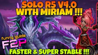 F2P SOLO R5 SPEED TEAM WITH MIRIAM  SUMMONERS WAR [upl. by Wheaton]