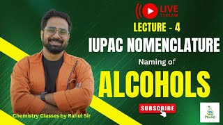 IUPAC NOMENCLATURE  NAMING OF ALCOHOLS  L4 [upl. by Campy]