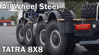 Tatra Phoenix 8X8 All Wheel Steer [upl. by Nnylaf704]