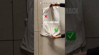 TSHIRT HACK ❌ tshirt tshirtstyle tshirts folding fold shorts short mensfashion menwears [upl. by Dleifxam832]