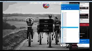 Virtupro indoor smart bike [upl. by Spalla]