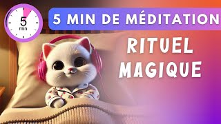 Votre Rituel de Sommeil en 5 Min  Méditation Apaisante [upl. by Anisor]