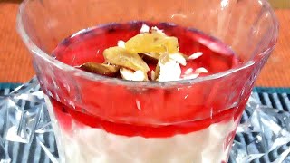 ❤️Muhallebi ❤️ Arabian Dessert 🍰Easy to Make at Home 😊 [upl. by Garrek]