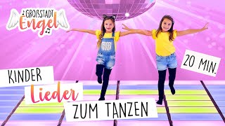 Kinderlieder zum Tanzen  Kindertanz Mix 20 Min  Bewegung für Kinder  GroßstadtEngel [upl. by Uriah]