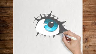 How to draw Anime Eye [upl. by Mit]