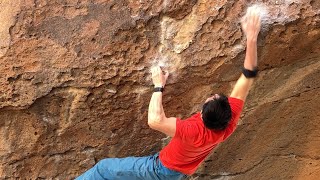 Better eat your wheaties v8  East spur Hueco tanks [upl. by Skricki]