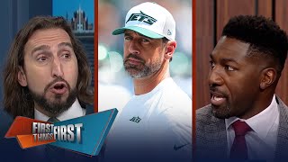 Aaron Rodgers ‘doesn’t need to’ play in preseason Should the Jets start him  FIRST THINGS FIRST [upl. by Aminta]