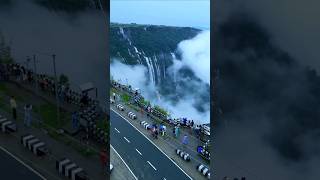 Meghalaya 🇮🇳🎬 At Seven Sisters Falls meghalaya [upl. by Artenak]