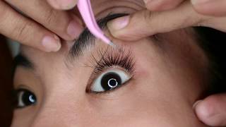 DIY eyelash extension Tagalog [upl. by Aneladdam]