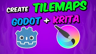 How To Make TILEMAPS in KRITA for Game Development [upl. by Llertnac735]