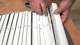 People are cutting up their ugly window blinds for a brilliant new idea [upl. by Yuille]