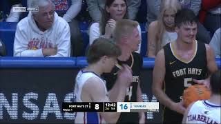 Kansas vs Fort Hays  2023111  NCAAB Game Exhibition [upl. by Cagle]