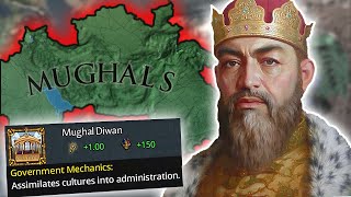 The Easiest Nation For World Conquest  EU4 136 Mughals Guide [upl. by Oswin]