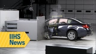 New crash test aims for safer vehicles  IIHS news [upl. by Yuu]