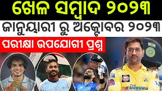 Sports Current Affairs 2023  Important MCQs  Bibhuti Sir [upl. by Sergo]